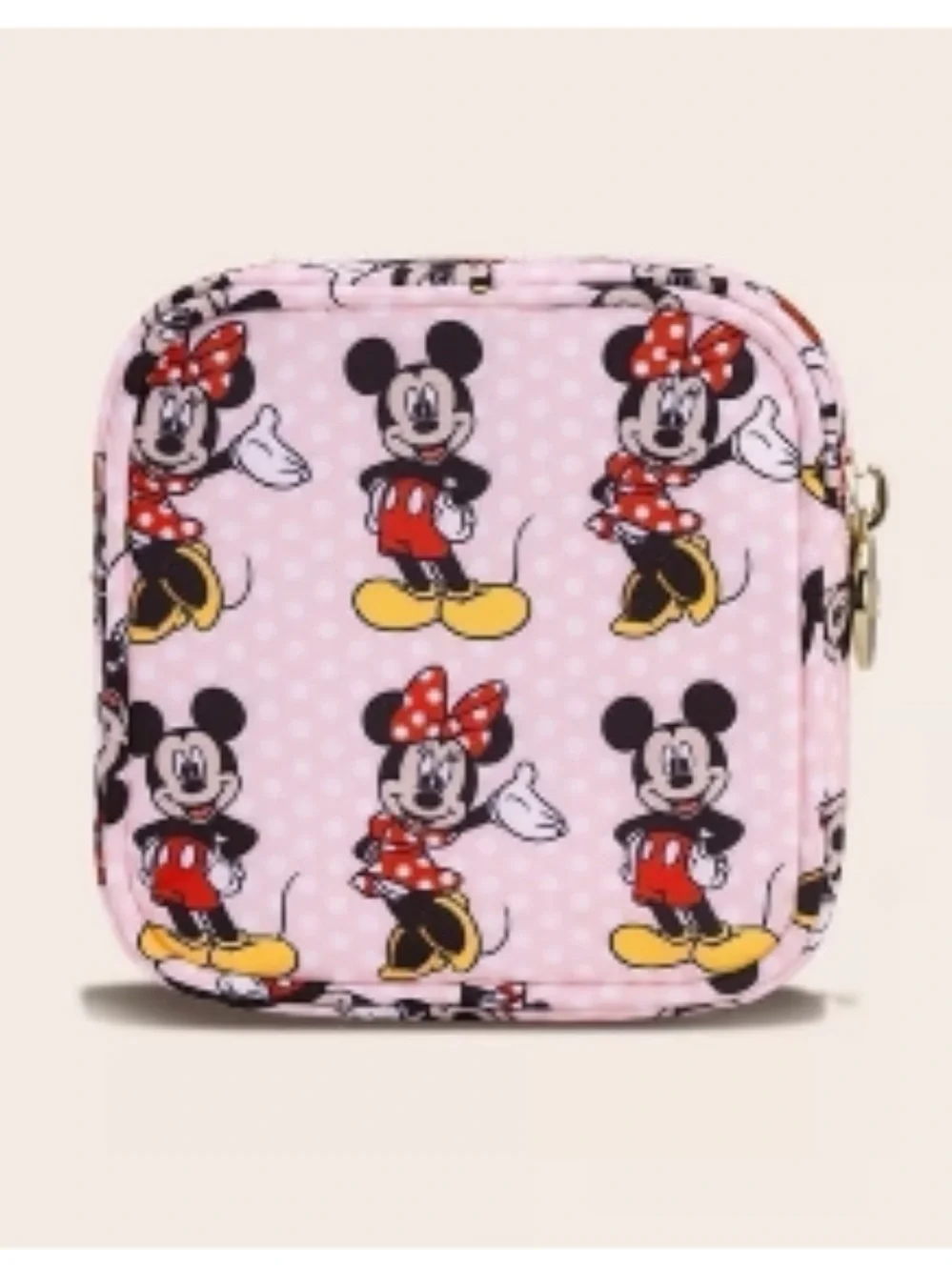 NWT Stoney Clover Lane x Disney: Mickey & Minnie The Ultimate Pair Mini Pouch - Picture 4 of 4